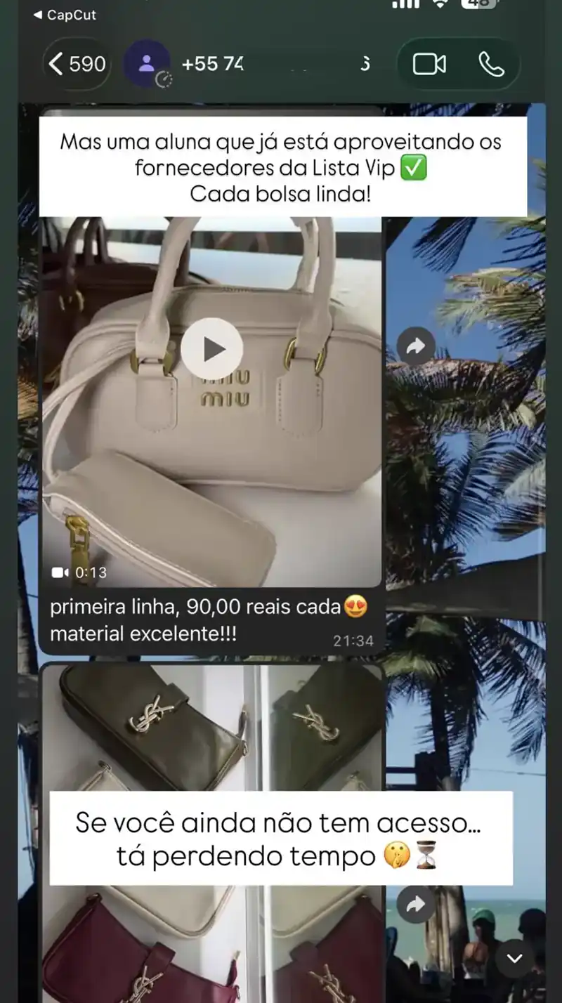 Depoimento de aluna