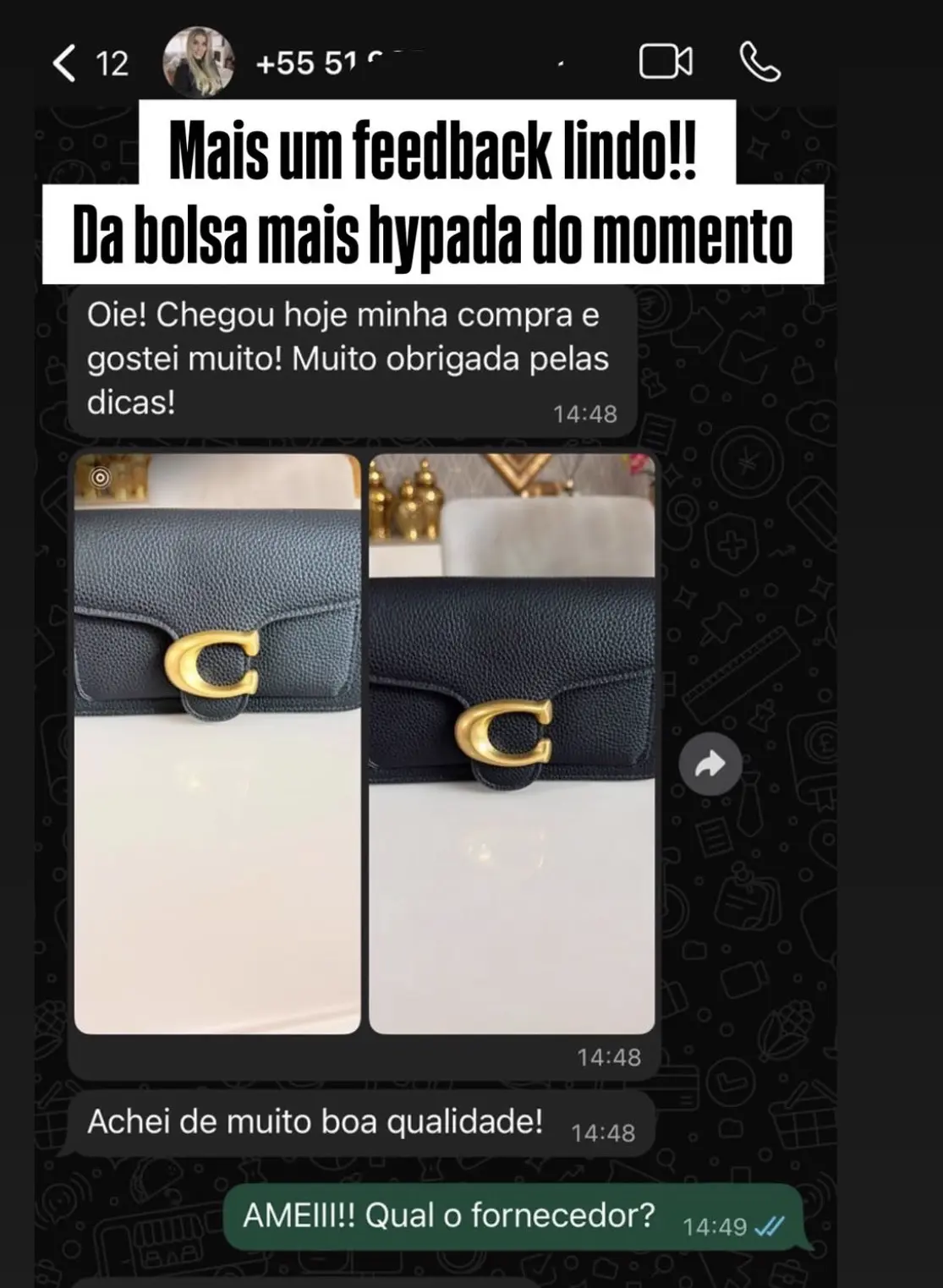 Depoimento de aluna